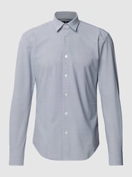 Slim Fit Freizeithemd mit Allover-Muster Modell 'Ronni' von BOSS Weiß - 40