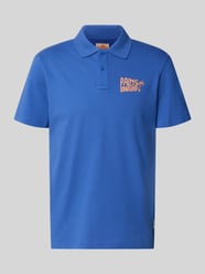 regular fit poloshirt met print en knoopsluiting model 'MAILLE' van Blend - 43