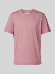 T-Shirt mit Label-Print von Baldessarini Pink - 1