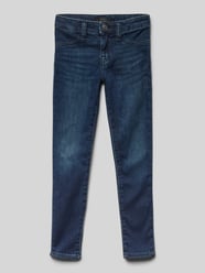 Slim Fit Jeans mit Eingrifftaschen Modell 'AUBRIE' von Polo Ralph Lauren Kids Blau - 34