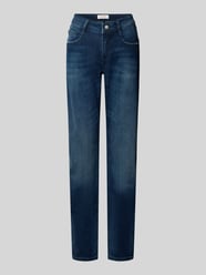 Straight Fit Jeans aus Baumwoll-Mix Modell 'AMELIE' von GANG - 10