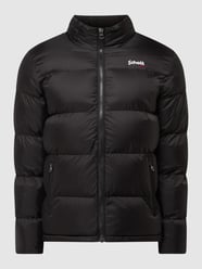 Steppjacke mit herausnehmbarer Kapuze Modell 'Idaho' von Schott NYC Schwarz - 43