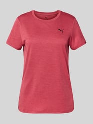T-Shirt mit Logo-Print Modell 'ESSENTIAL' von PUMA PERFORMANCE Bordeaux - 8