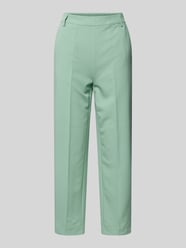 Slim fit stoffen broek met paspelzakken aan de achterkant, model 'KASAKURA' van Kaffe Groen - 10