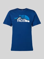 T-Shirt mit Label-Print Modell 'MOUNTAIN LINE' von The North Face - 43