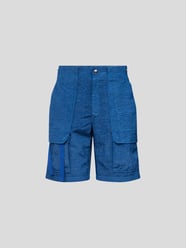 Shorts mit Allover-Muster von Helmut Lang Blau - 10