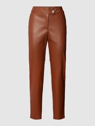 Hose in Leder-Optik Modell 'September' von More & More Braun - 41
