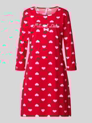 Relaxed fit nachthemd met statementstitching van LOUIS & LOUISA - 9