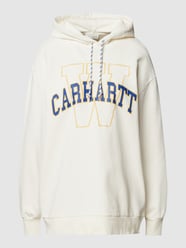 Hoodie met labelstitching van Carhartt Work In Progress Wit - 17