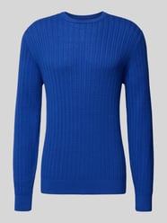 Strickpullover mit gerippten Abschlüssen von Christian Berg Men - 23
