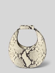 Handtas met draagband, model 'GOOD NIGHT MOON' van Staud Beige - 3