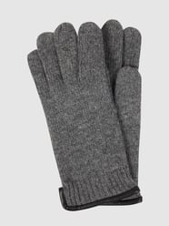Handschuhe aus Schurwolle von EEM Grau - 41