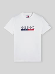 regular fit T-shirt van puur katoen met logoprint van Tommy Jeans - 34