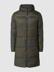Steppmantel mit Kapuze Modell 'Hero' von Jack & Jones Grün - 21