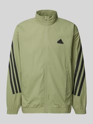 Trainingsjacke mit Stehkragen und Eingrifftaschen von ADIDAS SPORTSWEAR Grün - 18