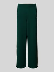 Spodnie dresowe o kroju straight fit z mieszanka wiskozy model 'VARSITY' od PROHIBITED - 13