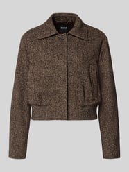 Slim fit bomberjack van katoenmix model 'Jocalenal' van BOSS - 8