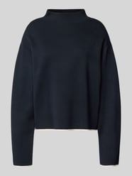 Strickpullover mit geripptem Stehkragen von Jake*s Collection - 26