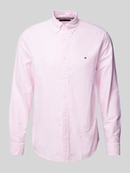 Regular Fit Freizeithemd mit Button-Down-Kragen Modell 'HERITAGE' von Tommy Hilfiger Pink - 2