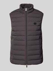 Bodywarmer met labelpatch van Emporio Armani Grijs / zwart - 38