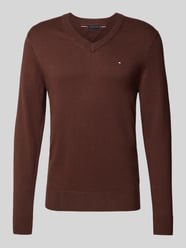 Regular fit pullover van een mix van katoen en kasjmier van Tommy Hilfiger - 32