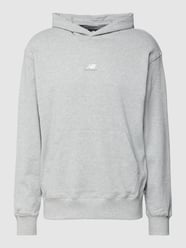 Hoodie mit Känguru-Tasche von New Balance Grau - 29