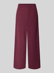 Stoffhose mit Cordstruktur von s.Oliver RED LABEL Bordeaux - 21