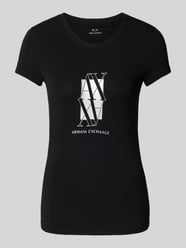 T-shirt met labelprint van ARMANI EXCHANGE - 45