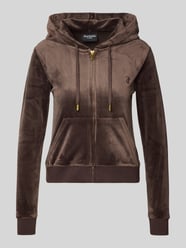 Bluza rozpinana z wyhaftowanym logo model ‘ROBERTSON’ od Juicy Couture - 2