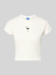 Slim Fit T-Shirt aus reiner Baumwolle Modell 'DICHROMA_B' von HUGO Blue - 13