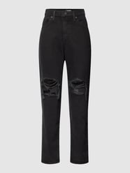 Jeansy o kroju mom fit z bawełny model ‘Z27’ od Levi's® Czarny - 36