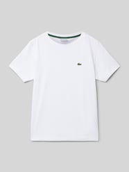 T-Shirt mit Logo-Stitching von Lacoste - 20