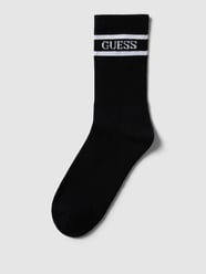 Sokken met labelmotief van Guess Grijs / zwart - 17