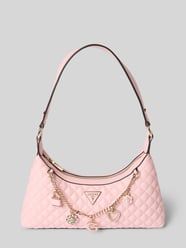 Handtasche mit Steppnähten Modell 'EVERLEE' von Guess Pink - 5