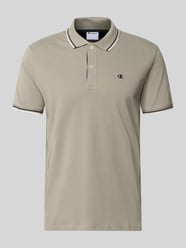 Koszulka polo o kroju slim fit z naszywanym logo od Champion - 5