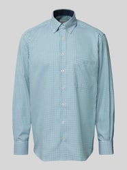 Koszula biznesowa o kroju regular fit z kołnierzykiem typu button down od ETERNA COMFORT FIT - 12