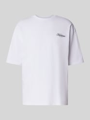 Oversized T-Shirt mit Label-Print von REVIEW - 36