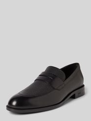 Loafers met gevlochten look, model 'Tayil' van BOSS - 1