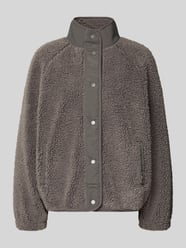 Sweatjacke mit Teddyfell von Jake*s Casual - 20