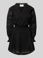 Mini-jurk met V-hals, model 'Aran' van Neo Noir - 12