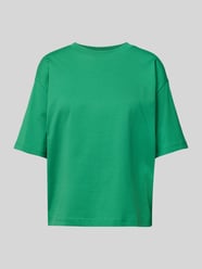 Oversized T-Shirt mit geripptem Rundhalsausschnitt von Jake*s Casual - 15