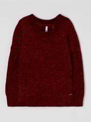 Pullover aus Chenille Modell 'Xamira' von Pepe Jeans Rot - 13