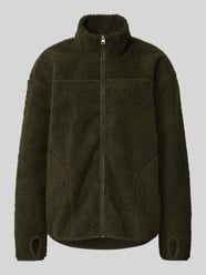Regular Fit Jacke aus Teddyfell Modell 'SADIA' von PIECES - 45