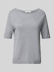 Regular Fit Strickpullover aus Baumwoll-Leinen-Mix von Marc O'Polo - 9
