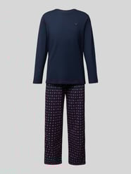 Pyjama mit Logo-Stitching von Emporio Armani - 31