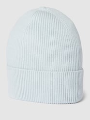 Beanie mit breitem Umschlag Modell 'ZENNA' von Only Blau - 24