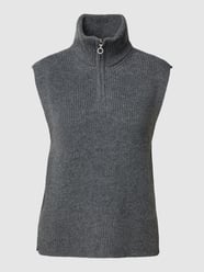 Gebreide pullover met schipperskraag, model 'TIA LIFE' van Only Grijs - 29