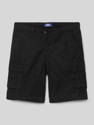 Regular fit korte cargobroek met labelpatch, model 'BOWIE' van Jack & Jones - 35
