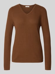 Gebreide pullover met V-hals van Christian Berg Woman - 21