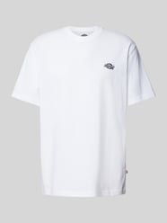T-Shirt mit Label-Stitching Modell 'SUMMERDALE' von Dickies Weiß - 3